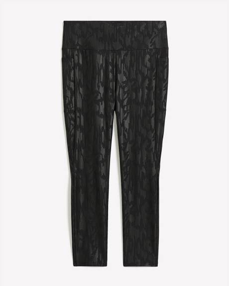 Legging à motif à veinage avec poches, tissu responsable - Active Zone