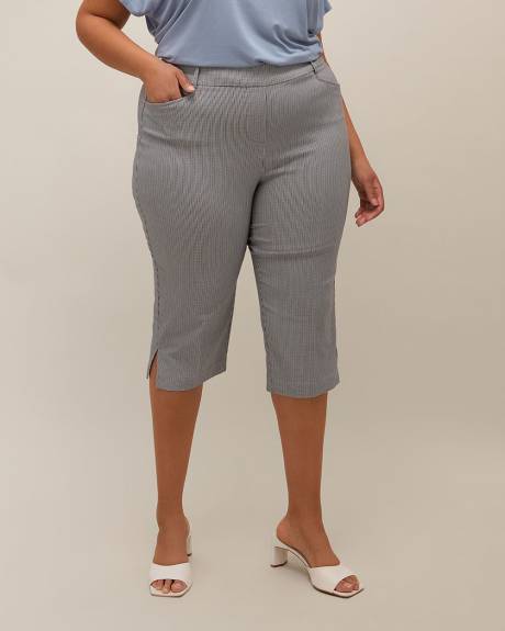 Pantalon capri avec poches, coupe ingénieuse - Essentiels PENN.