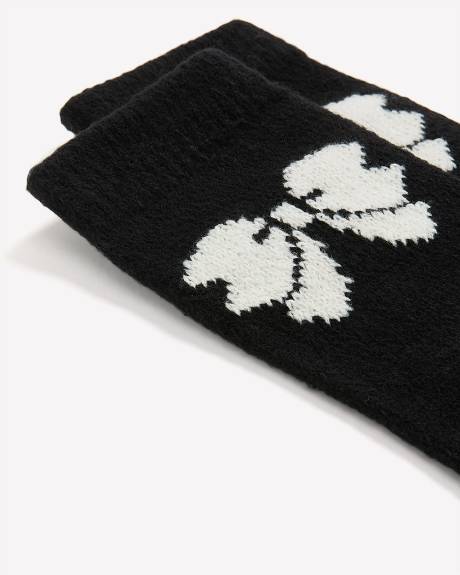 Crewsocks with Placement Bow