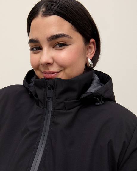 Manteau de ville en softshell imperméable