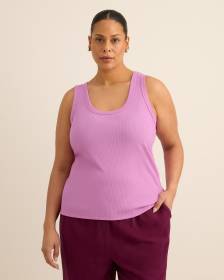 Camisole c&ocirc;tel&eacute;e &agrave; encolure d&eacute;gag&eacute;e - Essentiels PENN.