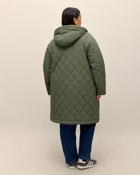 Quilted Hooded Jacket