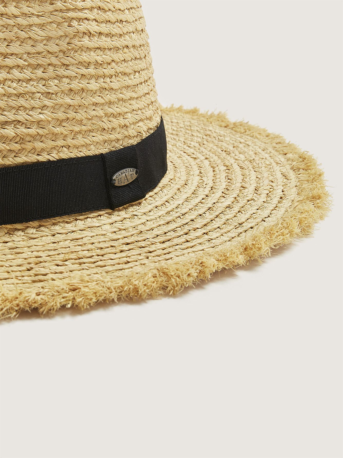 straw fedora hat canada