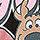 Noir Scooby Doo bonnes vibrations