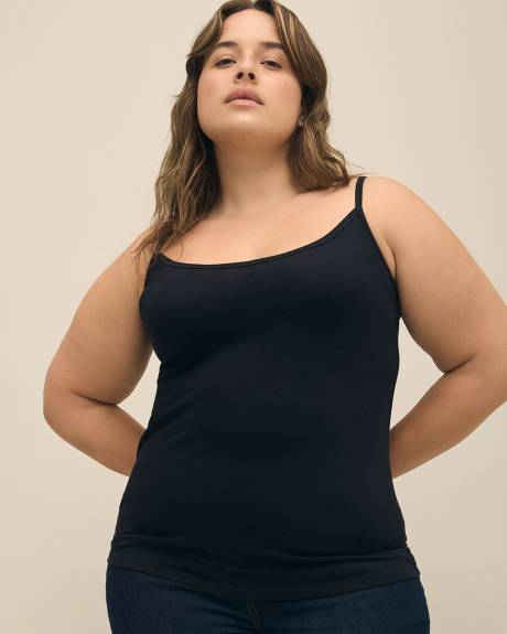 Solid Fitted Cami With Adjustable Straps - PENN. Essentials