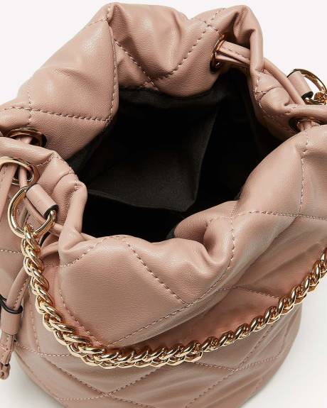 Quilted Bucket Bag - Addition Elle