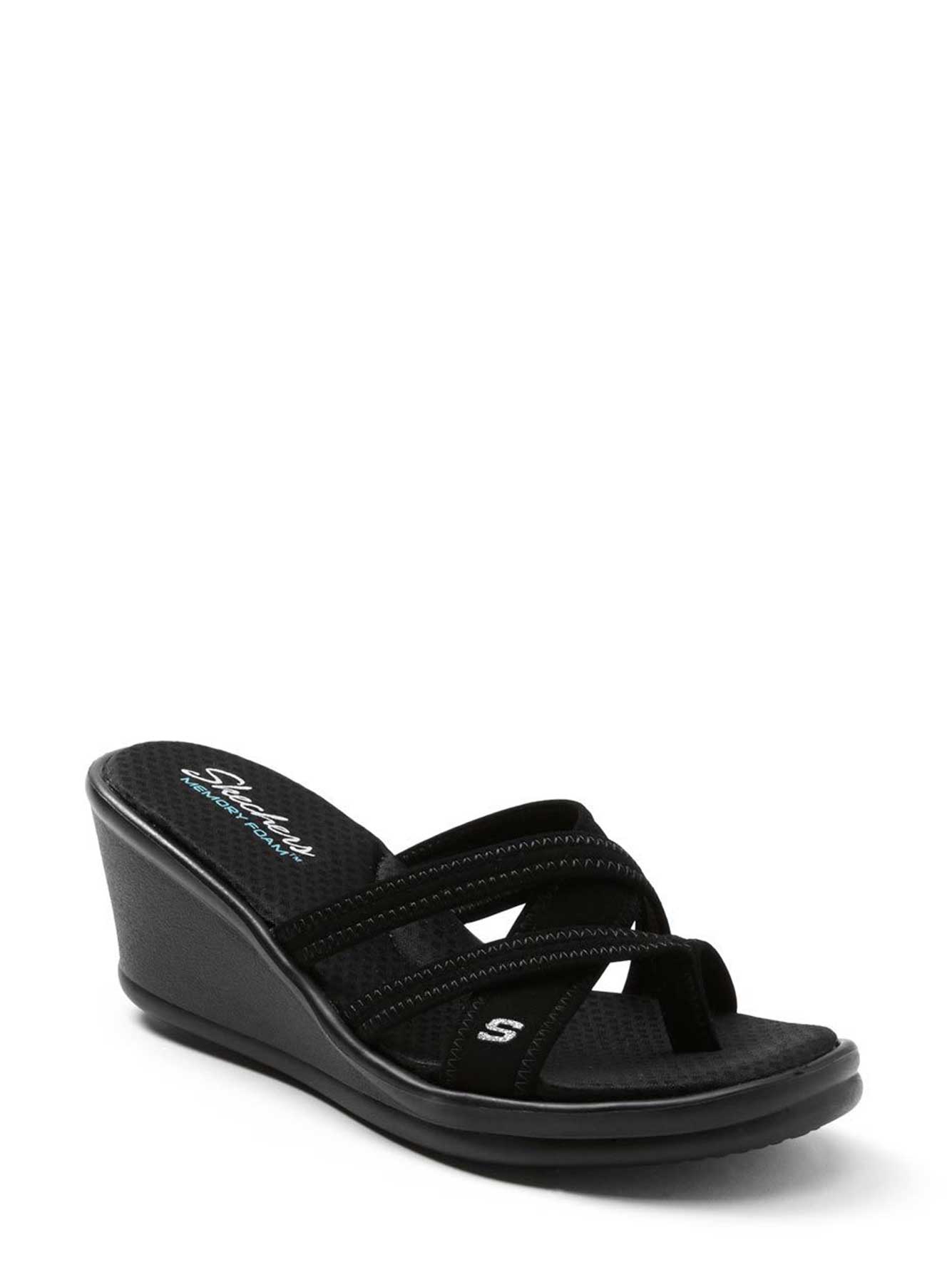 wide width wedge flip flops