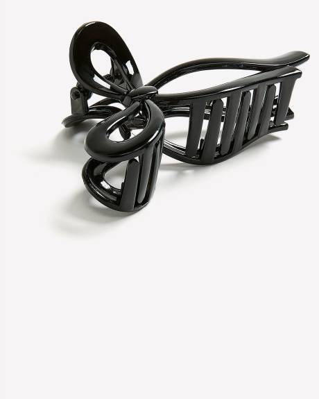 Bow-Shaped Hair Claw Clip