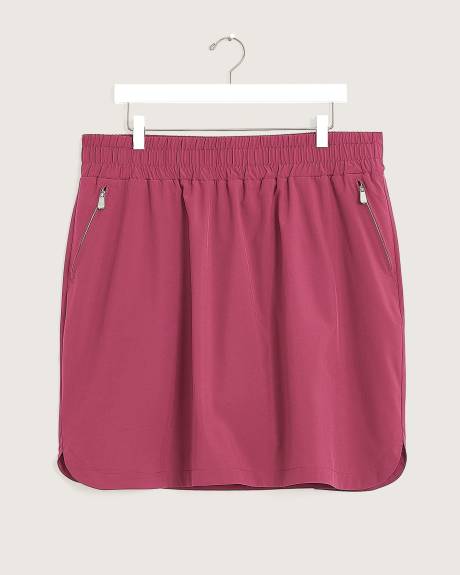 Jupe-short extensible, tissu responsable - Active Zone