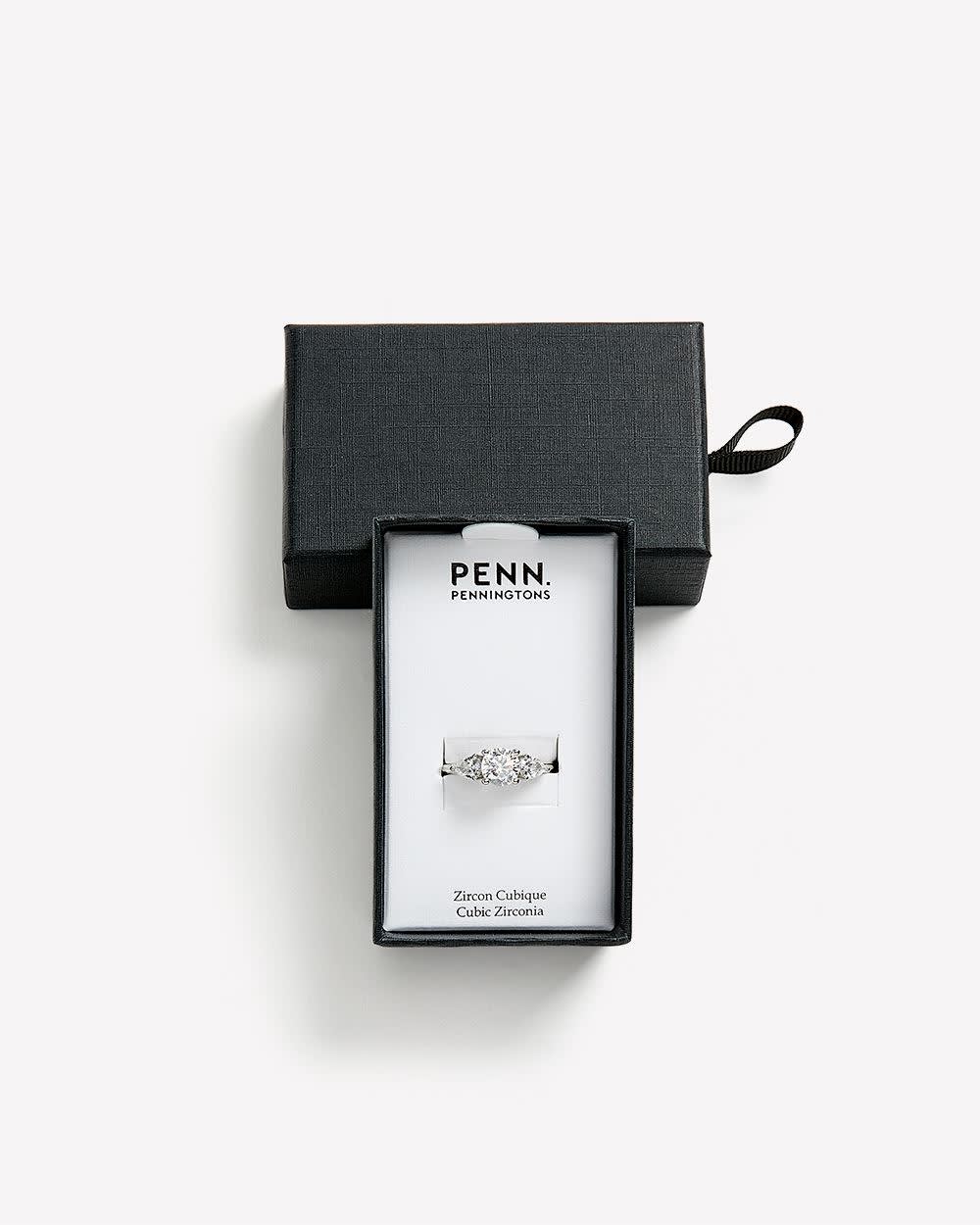 Cubic Zirconia Single Ring