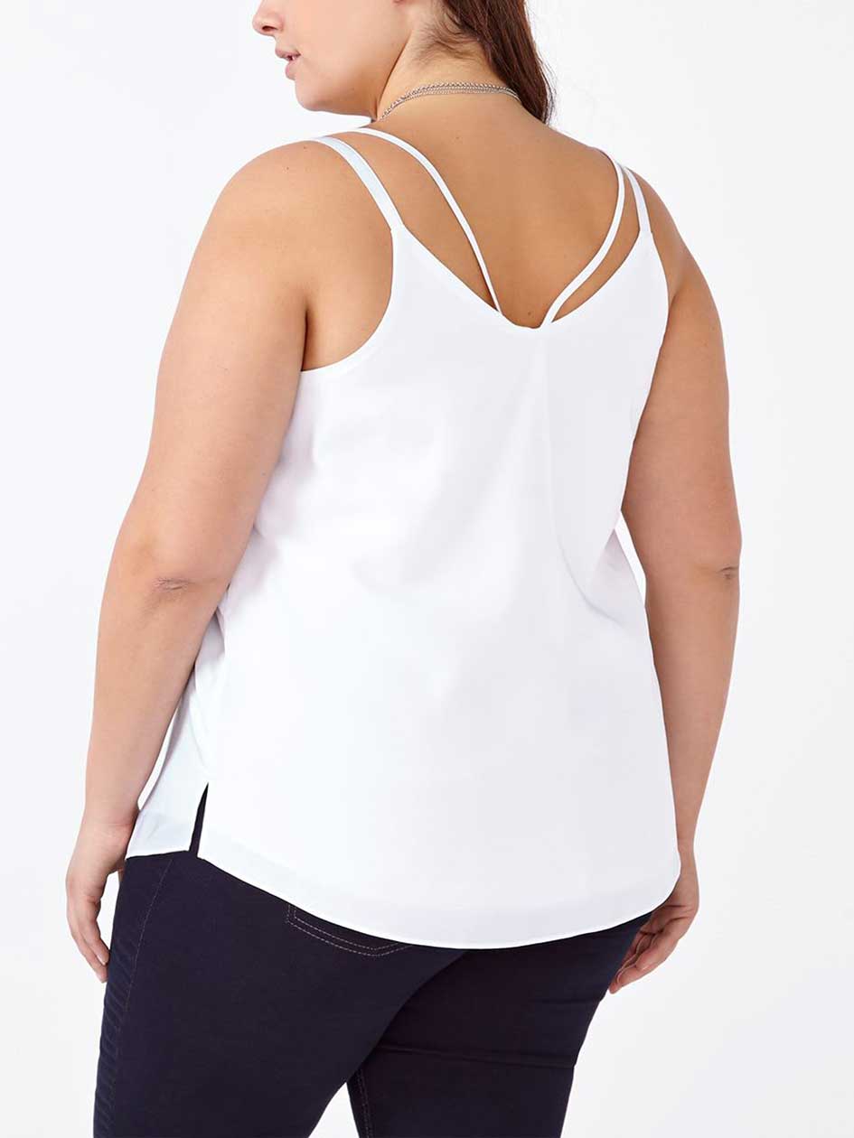 Camisole doublée à encolure en V