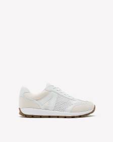 Extra Wide Width, Lace-Up Mesh Sneaker
