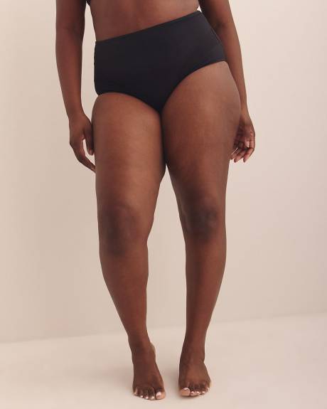 Light Control Microfibre Brief with Mesh Inserts - Déesse Collection
