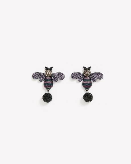 Fancy Colourful Bee-Shaped Earrings