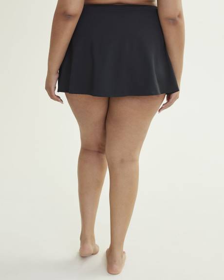 Basic Black Swim Skirt