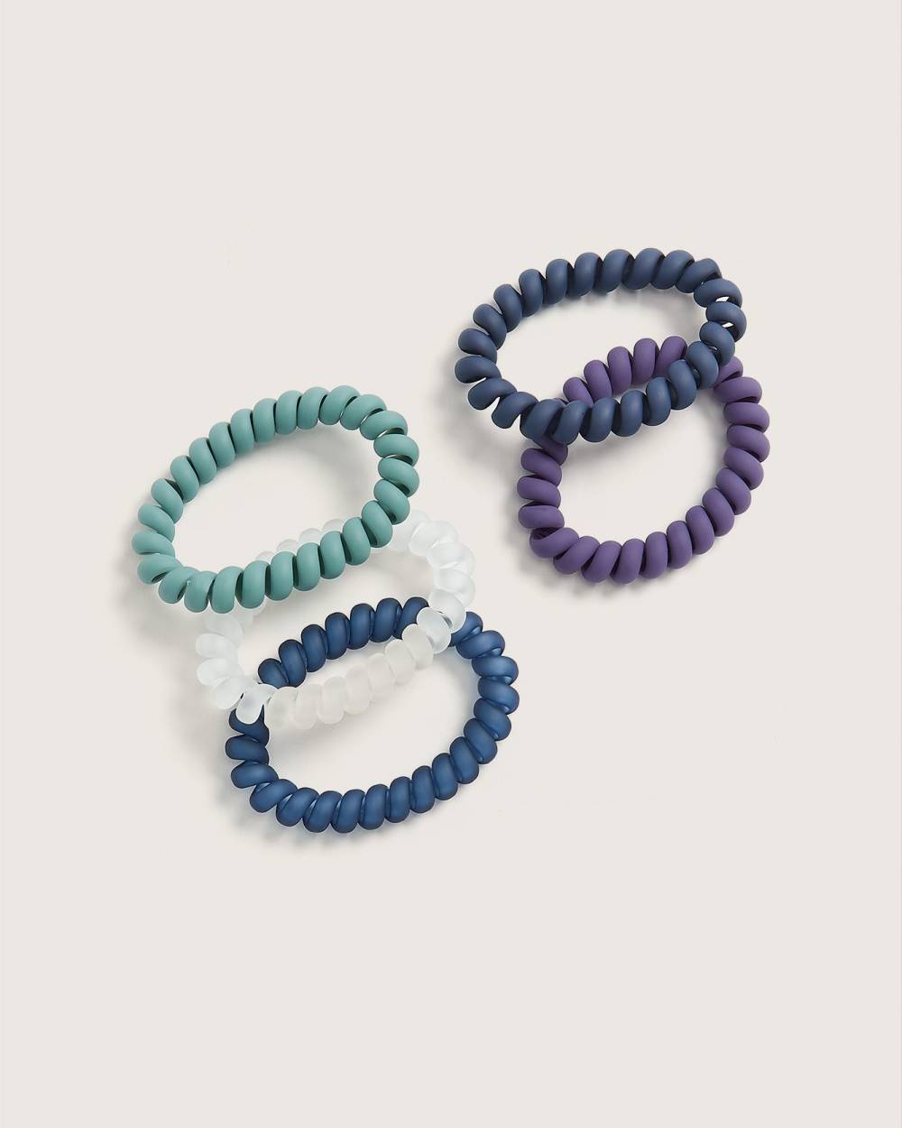 Hair Coil Elastics, Set of 5 Active Zone Penningtons