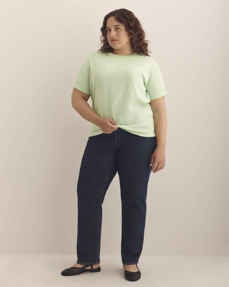 Boxy Short-Sleeve Crewneck T-Shirt - PENN. Essentials