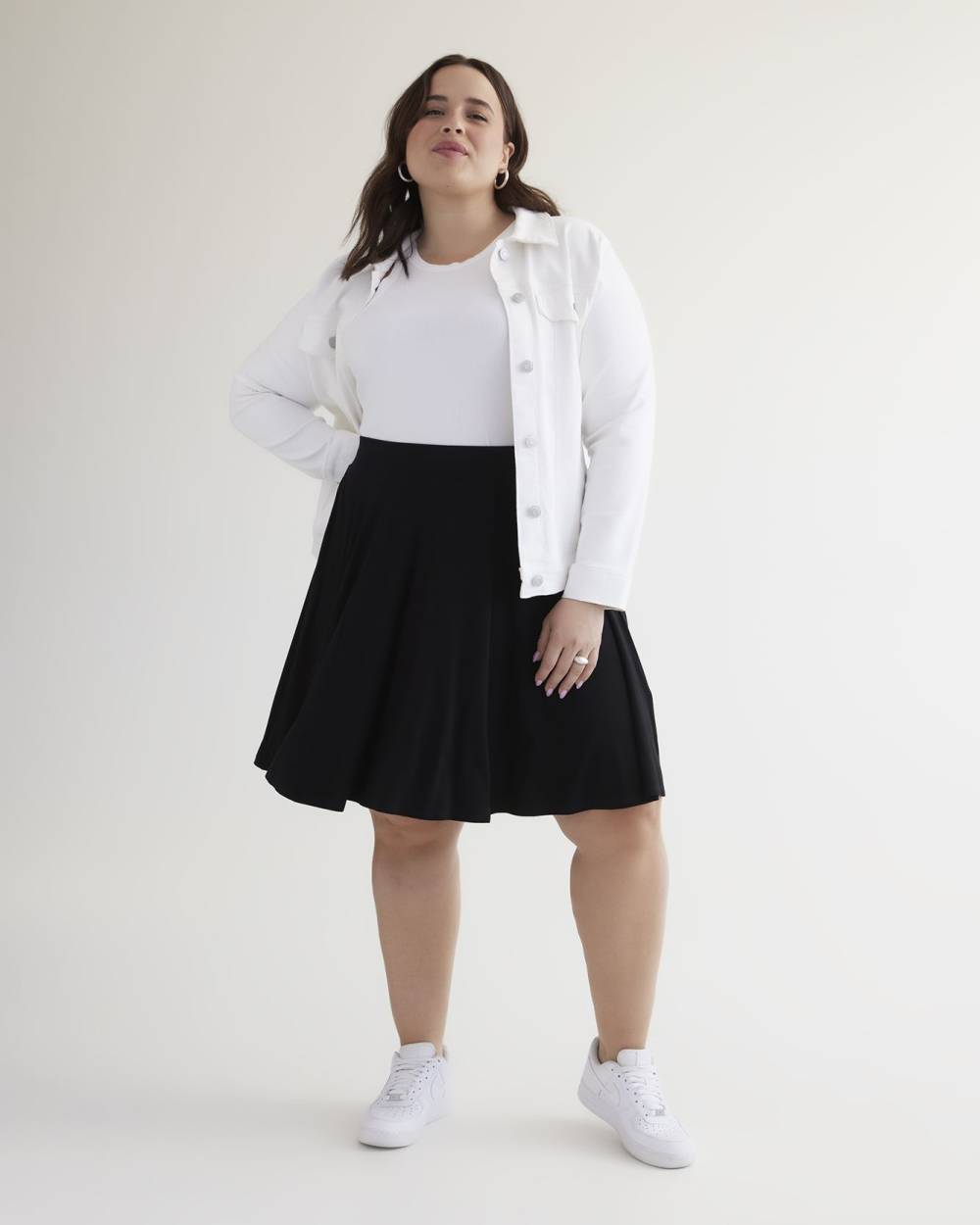 Jupe short plissée 2025