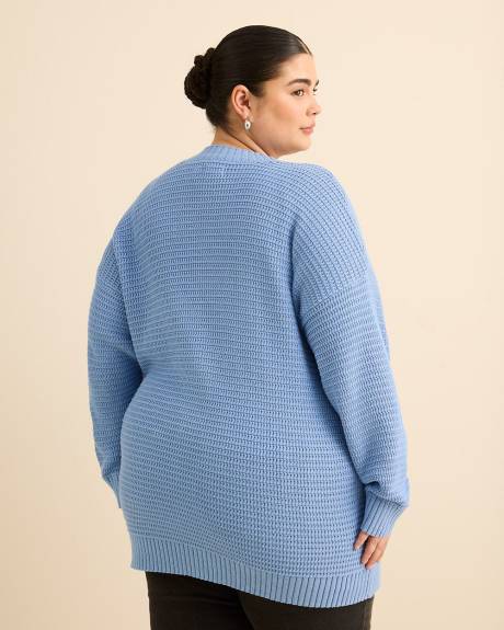 Responsible, Cotton Tunic Cardigan