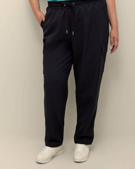 Pantalon cargo noir convertible - Active Zone