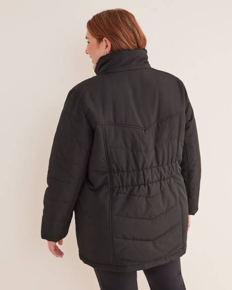 Manteau d'hiver matelassé, tissu responsable - Active Zone
