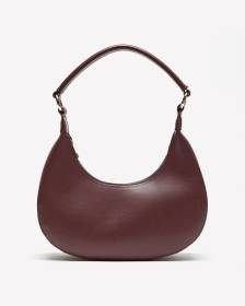 Faux Leather Shoulder Bag