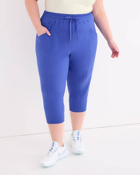 Pantalon jogger capri en tricot français - Active Zone