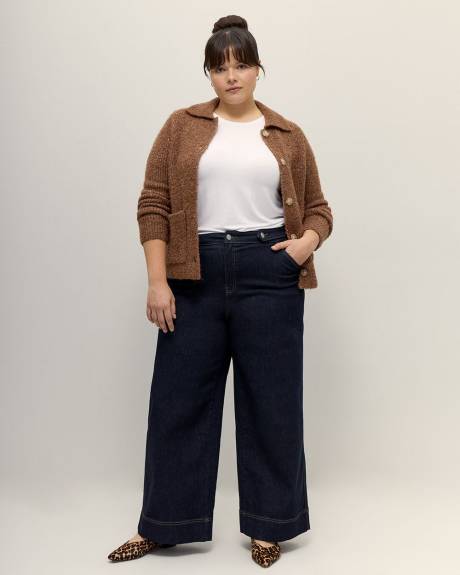 Responsible, High-Waisted Ultra Wide-Leg Sailor Jeans - Addition Elle