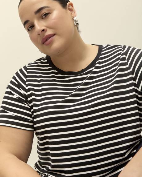 Striped Modern-Fit Tunic - PENN. Essentials