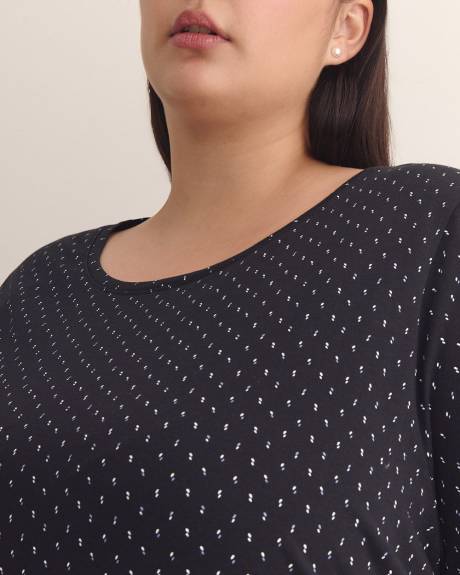 Chemise de nuit longue avec doubles pois - ti Voglio
