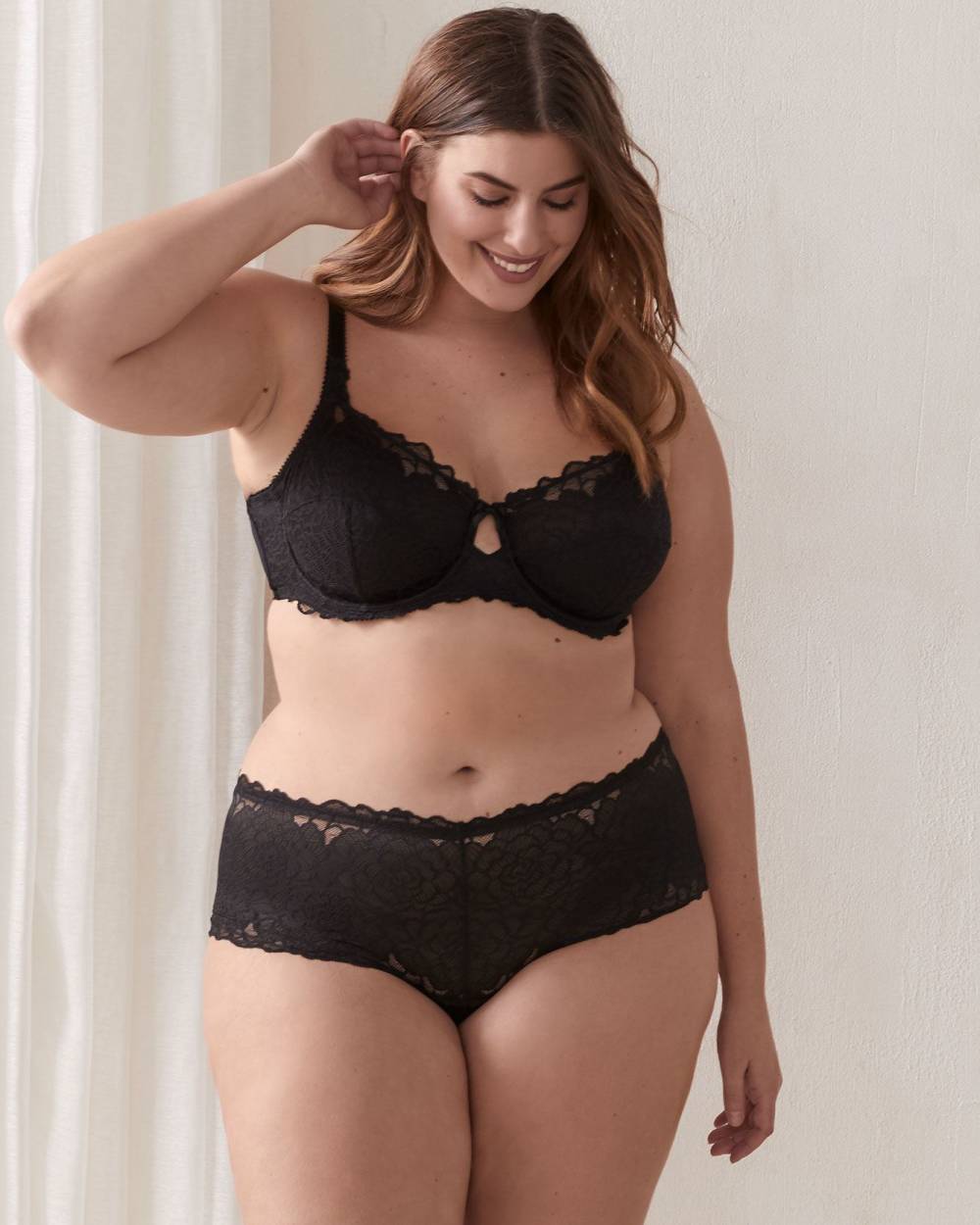 unlined lace bra