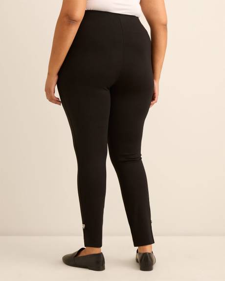 Responsible, Black Ponte de Roma Legging with Bow Detail Responsible, Black Ponte de Roma Legging with Bow Detail