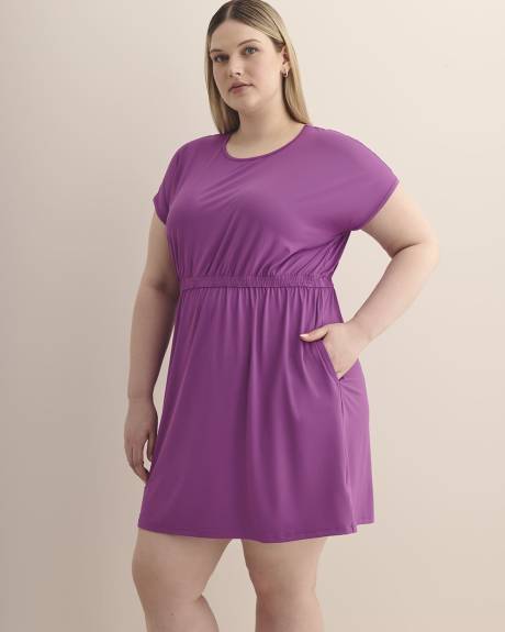 Chill River Short-Sleeve Dress - Columbia