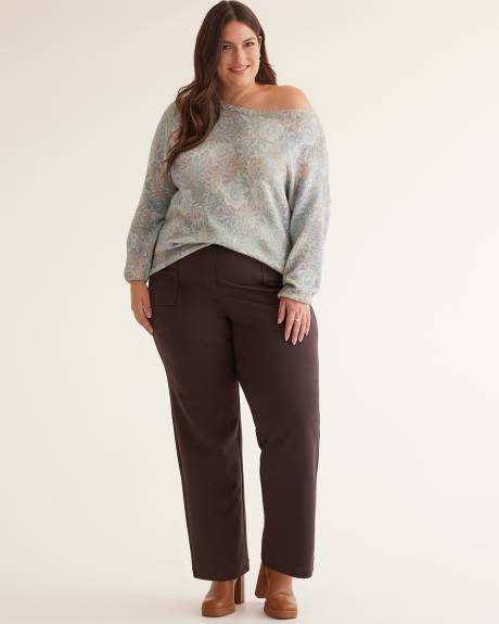 Essential Ponte de Roma Wide-Leg Pant
