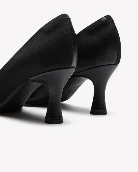 Escarpin noir Kataleyna Rose, pied large - Clarks
