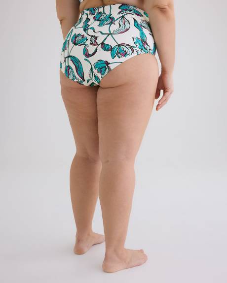 High-Waisted Swim Brief