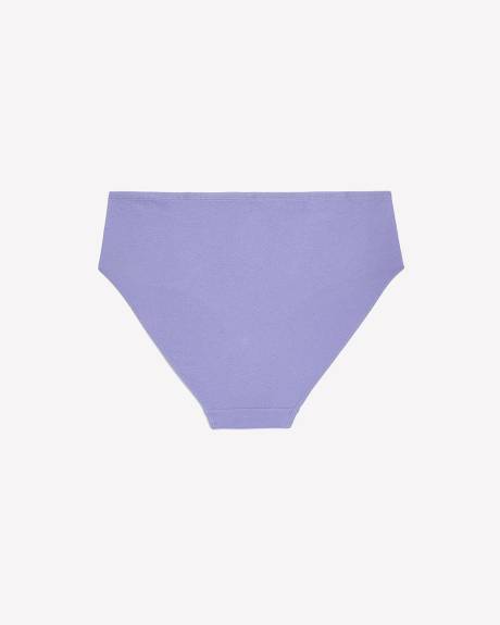 Culotte échancrée imprimée en coton - ti Voglio