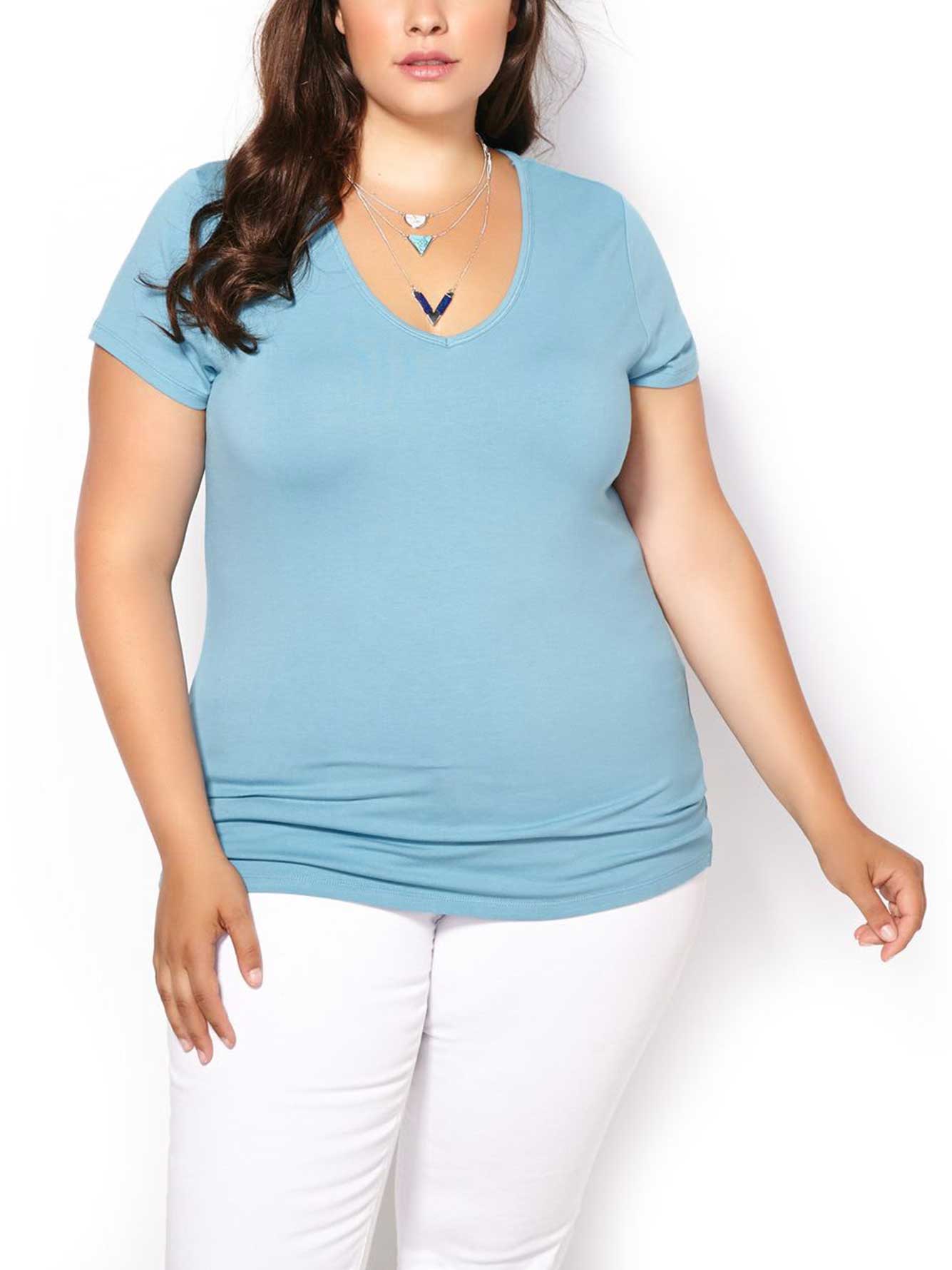 Form Fit VNeck TShirt Penningtons