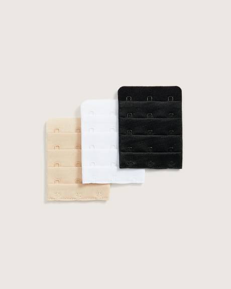 3-Hook Bra Extenders, Pack of 3 - BeConfident