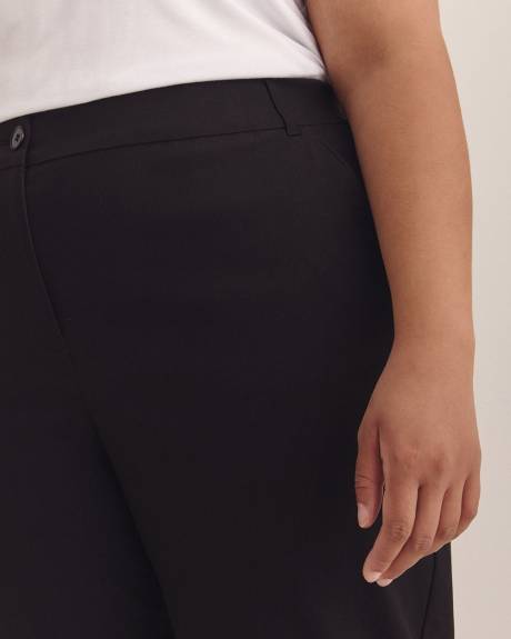 Responsible, Curvy Fit, Solid Straight Leg Pant