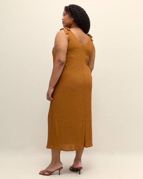 Maxi Dress with Shoulder Ties