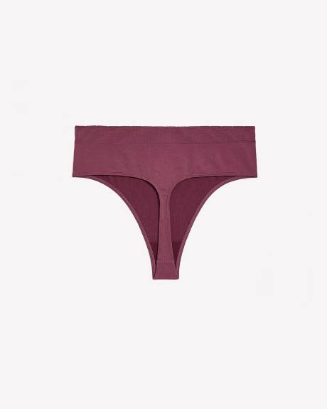 Culotte tanga violette sans coutures - ti Voglio
