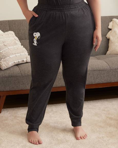 Pantalon de jogging avec imprimé de Snoopy - ti Voglio