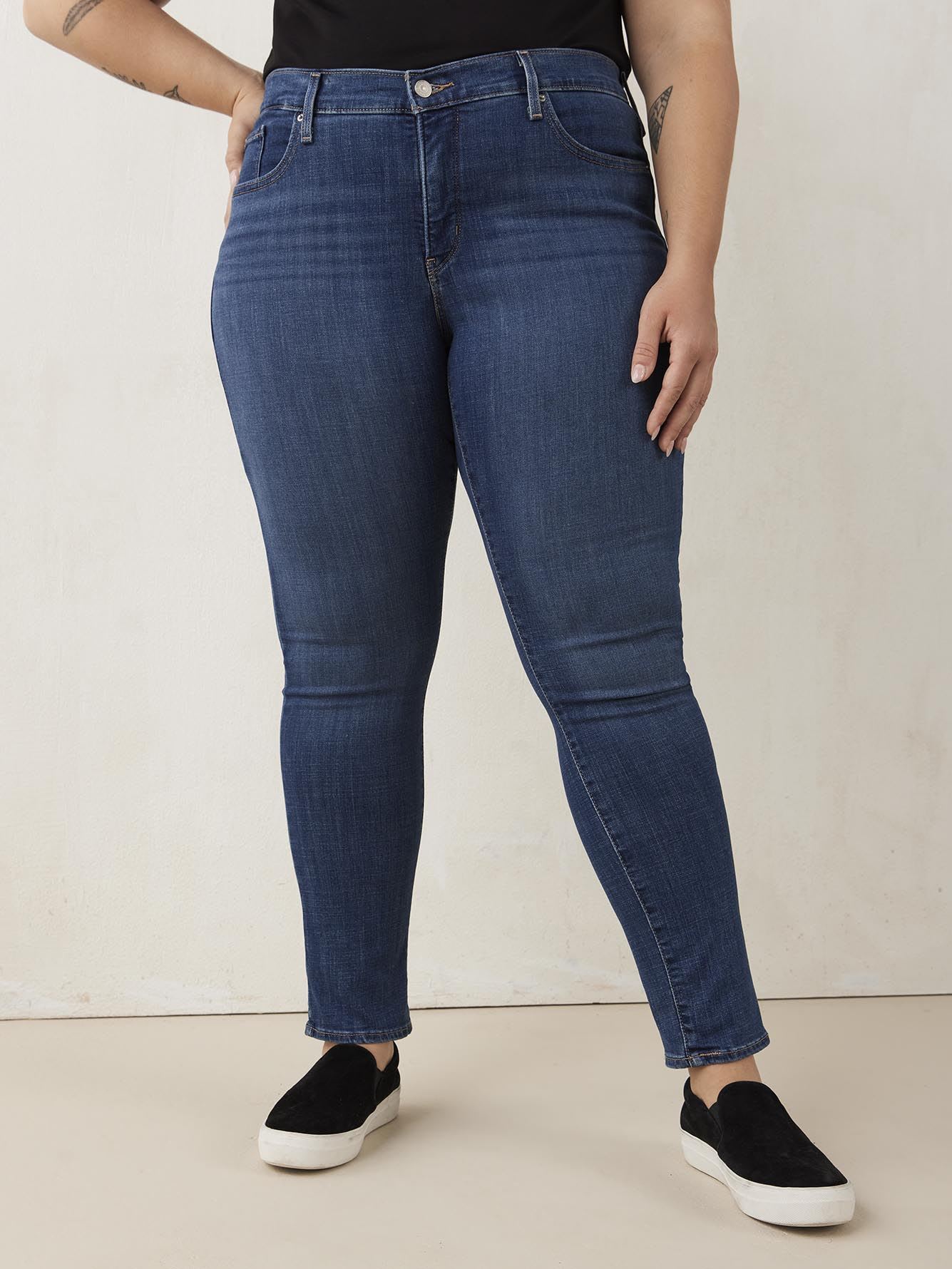 311 Shaping Skinny-Leg Jeans, Lapis Gallop Plus - Levi's | Penningtons