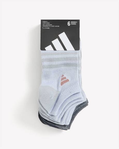 Chaussettes courtes de sport, ens. de 6 - adidas