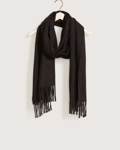 Narrow Scarf With Fringes - In Every Story