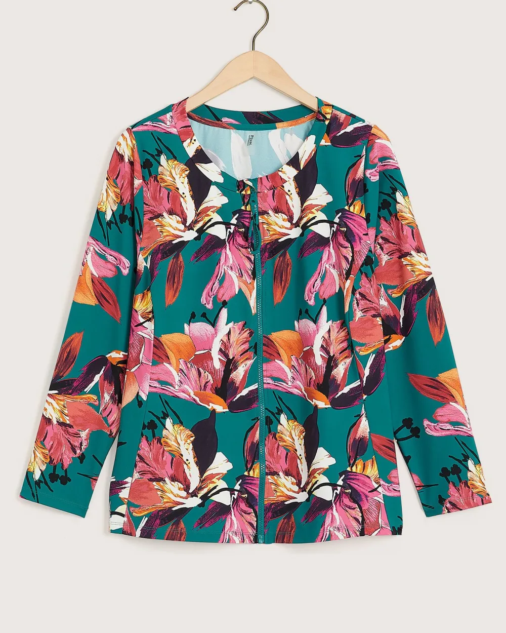 Sudadera Primark Con Estampado De Flores Para Niña Naranja