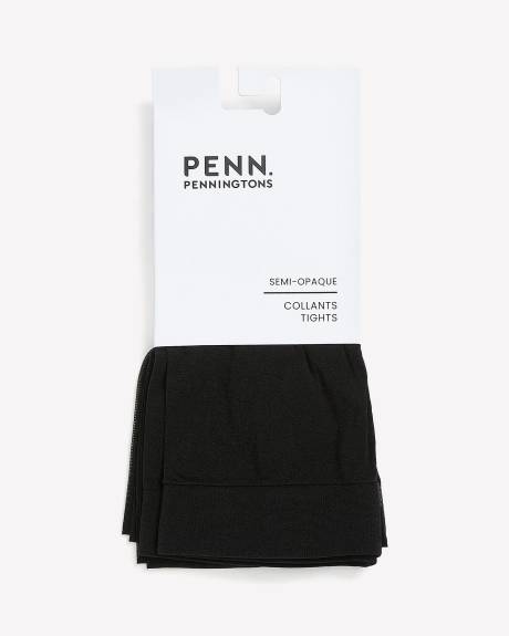Bas collants tendance noirs à pois