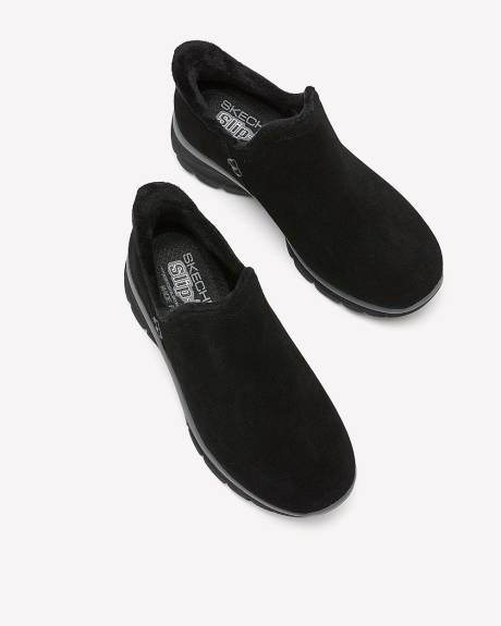 Wide Width, Suede Modern Hour Slip-On Bootie - Skechers