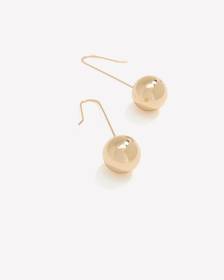 Boucles d'oreilles ornées d'une petite boule pendante